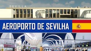 COMO É O AEROPORTO DE SEVILHA ESPANHA SVQ️?