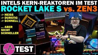 Kernschmelze bei Intel Rocket Lake S gewinnt nur an der Steckdose. Core i9 i7 und i5 gegen Ryzen