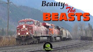 Beauty Of The Beasts A train chase through the Selkirk Mountains