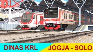 Dinas KRL Jogja - Solo  Trainz Simulator Indonesia