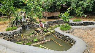 How to Decorate and Clean a Fish Pond  Good idea - Phùng Thị Chài