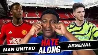 RACE FOR EUROPE LIVE MANCHESTER UNITED VS ARSENAL HATE-ALONG  SOMEONE IS GETTING COOKED