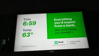 2019 WABC TD Bank Time & Temperature