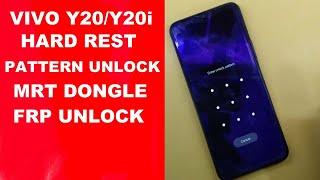 Vivo Y20 Y20i hard reset and pattern unlock with MRT and Frp Unlock