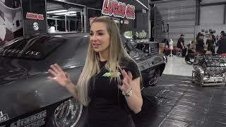 Lizzy gives a shop and trailer tour And tells what happened to bonnie