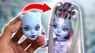 ICY  ️Abbey Bominable G3 Re-root+Restyle #monsterhigh