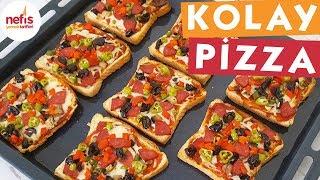Kolay Pizza Tarifi - Pizza Tarifleri - Nefis Yemek Tarifleri