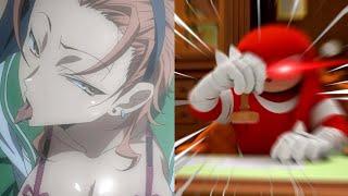 Knuckles rates Highschool of the Dead female characters