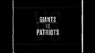 2003 Pre-Season ESPN Thursday Night Football New York Giants Vs New England Patriots