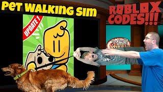 Pet Walking Simulator  UPDATE 1 Review and CODES