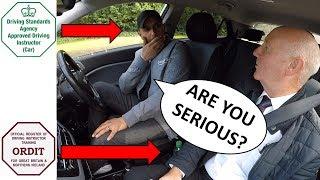 Driving Instructor Takes Driving Test  I WASNT EXPECTING THAT