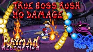 True Boss Rush - No Power-upsNo Damage - Rayman Redemption
