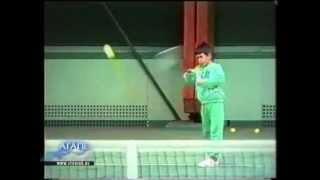 Novak Djokovic - at the age of 6 years and a half