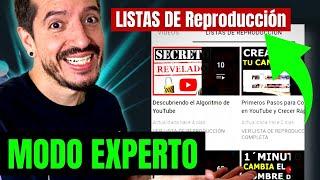 🟢​ Cómo CREAR una LISTA de REPRODUCCIÓN En YouTube MODO EXPERTO