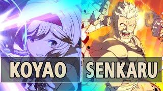 GBVSRKoyao Djeeta Vs Senkaru Soriz High Level Gameplay.