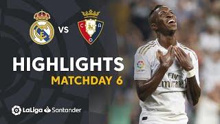 Highlights Real Madrid vs CA Osasuna 2-0
