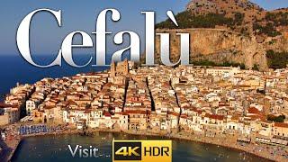 Cefalù Walking Tour Uncovering Sicily’s Treasures  Italy  4K HDR 60 FPS