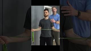 External rotation exercise for stronger shoulders #rotatorcuff #painrelief #shoulder