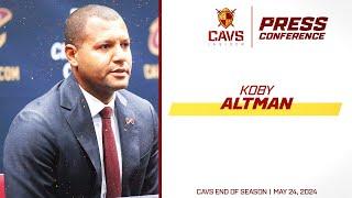 Koby Altman End Of Season Press Conference  May 24 2024