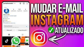 COMO ALTERAR E-MAIL DO INSTAGRAM