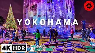 Christmas in Japans 2nd Largest City  4K HDR Spatial Audio