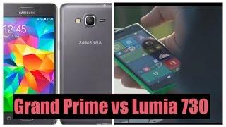Samsung Galaxy Grand Prime vs Nokia Lumia 730 Spec Comparison