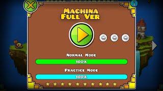 MACHINA FULL VERSION 1080p60  GEOMETRY DASH WORLD