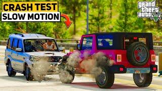 GTA 5 INDIAN CARS SPEED CRASH TEST  DANGEROUS ACCIDENT EXPERIMENT  GTA 5 MODS