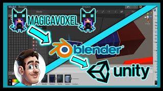 MagicaVoxel to Unity - My Workflow for Game Dev