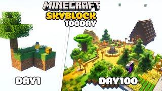 เอาชีวิตรอด100 วัน เกาะลอยฟ้า Skyblock  Minecraft Skyblock