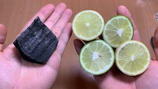 Just mix LEMON in CHARCOAL and you no longer need to spend money at the market