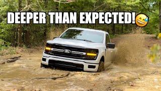 NEW F150 TAKES ON 24 MILE OFF-ROAD TRAIL ON 24s RUINED