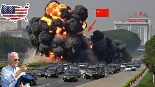 Xi Jimping Injured The car Xi Jimping was traveling in was blown up by a US Laser