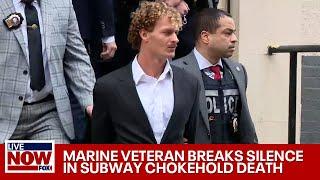 Marine veteran charged in NYC subway chokehold death breaks silence  LiveNOW from FOX