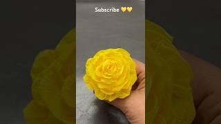 Mexican crepe paper twisted rose  #paperflower #crepeflowers Full video link above this title 