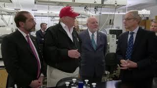 President Trump Visits the Centers for Disease Control and Prevention