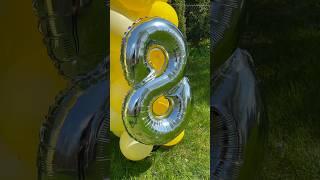 Preview Birthday Balloon Decoration #shorts