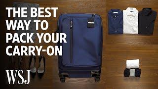 Expert Butler Explains the Best Way to Pack Your Carry-On Bag  WSJ