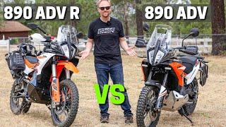 KTM 890 Adventure R vs. Base S Model  Which is Right for You?
