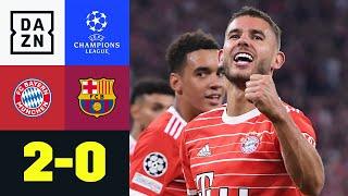 Bayern siegt bei Lewandowski-Rückkehr FC Bayern - FC Barcelona 20  UEFA Champions League  DAZN