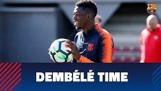 A day in the life of Ousmane Dembélé