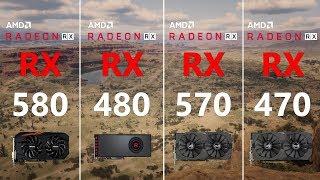 RX 580 vs RX 480 vs RX 570 vs RX 470 Test in 7 Games