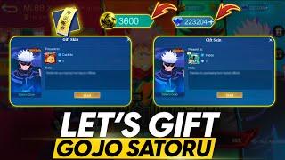 LETS GIFT XAVIERS SATORU GOJO SKIN  JJK PHASE 2