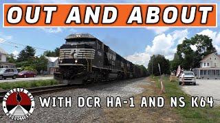 Out and About with the Norfolk Southern and Delmarva Central Railroad Interchange