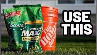 This “Big Box” fertilizer makes your lawn DARK green