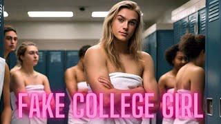 Crossdressing Stories Sneaking Into a College Dorm Shower as a Fake College Girl