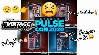 Hasbro Pulse CON 2020 Star Wars Vintage Collection  3.75 Reveals  Overview