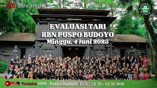 EVALUASI TARI RBN PUSPO BUDOYO 2023 - LIVE Streaming