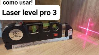 NÍVEL A LASER LEVEL PRO 3 CUSTA 24 REAIS E É BOM DEMAISCONFIRA @mercadolivreoficial