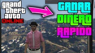 Como GANAR DINERO en GTA 5 Online  - GANA - Dinero Super Facil y RAPIDO 2024